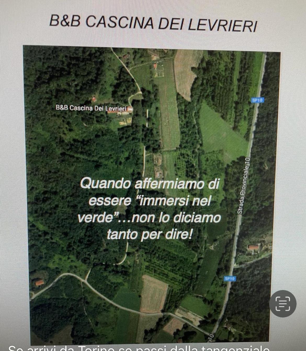 B&B Cascina Dei Levrieri Capriglio Kültér fotó